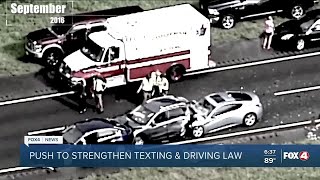 Push to strengthen distracted driving laws in Florida