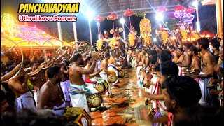 Panchavadyam Uthralikavu Midnight Pooram Part 4