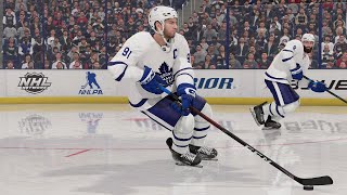 Toronto Maple Leafs vs Columbus Blue Jackets - NHL Today 3/7/2022 Full Game Highlights - NHL 22 Sim