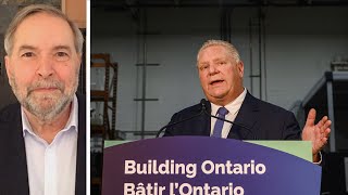Doug Ford called out? | Mulcair reacts to the findings of the Emergencies Act inquiry