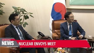 South Korea, U.S. top nuclear envoys look beyond PyeongChang after meeting in Seoul