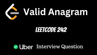 LeetCode - 242. Valid Anagram || [Python] ✅ || Beginner-Friendly Logic || Fully Explained