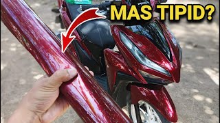 DIY Vinyl Wrapping sa Motor (Mas okay kesa Repaint? | Moto Arch