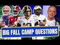 Josh Pate On CFB's Ten BIGGEST Fall Camp Questions (Late Kick Cut)