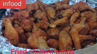 FRIED CHICKEN WINGS #RECIPE.