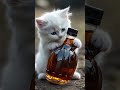 🍳😿kitten pots pans and maple syrup 🐾 cats funny cattales