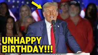 Trump’s Birthday Speech was a DISASTER… Total MESS!