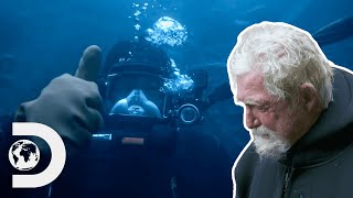 Fred's Quest For Gold Catches Him Caved-In 22ft Underwater | Gold Rush: White Water