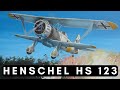 Henschel Hs 123 - Germany's FIRST close-support attack aircraft ('39 - '44)