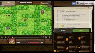 CodeCombat The Agrippa Defense B Tutorial
