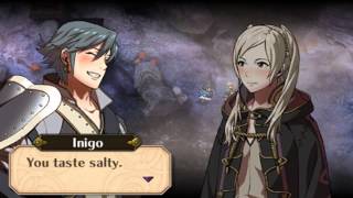 Fire Emblem Awakening - Female Avatar \u0026 Inigo (Married) Hot-Spring Scramble Conversations