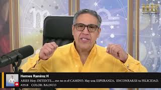 ARIES Hoy; DETENTE..., ese no es el CAMINO. Hay una ESPERANZA,  ENCONRARÁS tu FELICIDAD.