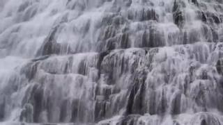 Dynjandi waterfall in the Westfjords of Iceland