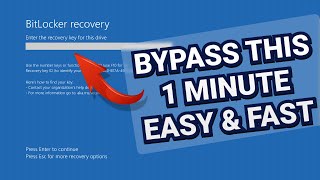 How to Bypass BitLocker Blue Screen in Windows 10/11 Without Recovery Key or Password