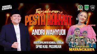 Tasyakuran Pesta Rakyat dan Pagelaran Budaya Campursari bersama NIKEN SALINDRI & MAYANGKARA Group