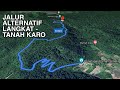 LANGKAT MENUJU KARO VIA PAMAH SEMELIR | ALTERNATIF RUTE | VESPALOG