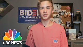 Teen Describes How Biden Helped Him Overcome His Stutter | NBC News