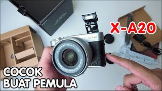 UNBOXING Fujifilm X-A20 | Kamera Pemula Fujifilm