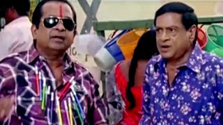 एमएस नारायण और ब्रम्हानंदम का मज़ेदार सीन | Brahmanandam South Hindi Dubbed Comedy