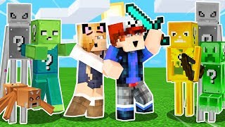 MINECRAFT Ale Wszystkie Moby Są LUCKY BLOCKAMI! | Vito i Bella