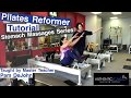 Pilates Intermediate Reformer Stomach Massage Series Tutorial