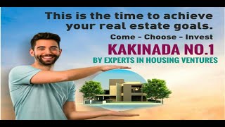 Kakinada First Amphitheatre Housing Venture •Gated Community Layout• No.1 in East West Godavaris