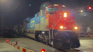 CSX B661 FLYS through CR 25A at MP 89 with CN 8952 (GTW) leading!!!