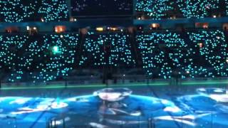 SJ Sharks Playoffs Lightshow 2017 - Game 4