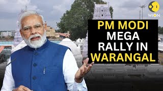 PM MODI LIVE: PM Modi's public meeting in Warangal, Telangana | Lok Sabha Election 2024 | WION LIVE