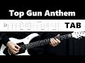 Top Gun Anthem (Guitar cover with tab)