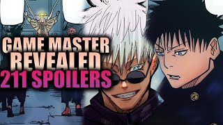 THE GAME MASTER REVEALED? / Jujutsu Kaisen Chapter 211 Spoilers