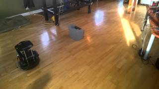 ROS TurtleBot2 go forward and avoid obstacles result
