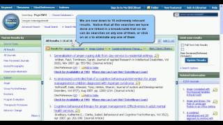 PsycINFO (EBSCO 2.0 Platform)