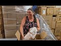 unboxing a pallet full of amazing items that you can use for parties check out the cool items