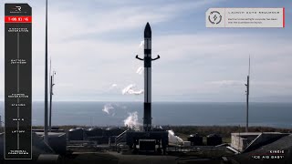 🚀 Retransmisión del lanzamiento de la misión 'Ice AIS Baby' de Rocket Lab