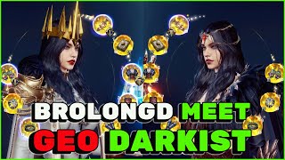 GEO DARKIST MEET BROLONG DARKIST AT EU21 MS WAR | DTM/FF VS SD/HOF | TOP2 DARKIST POV | MIR4