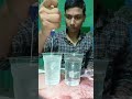 🔎🔭Simple Science Experiments 🔥| Normal Water And Chilld Water Vs Fevicol Experiment #shorts #viral