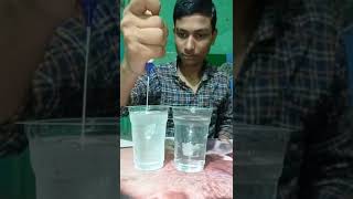 🔎🔭Simple Science Experiments 🔥| Normal Water And Chilld Water Vs Fevicol Experiment #shorts #viral