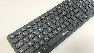 MeeTion WK410 AR Regular Keyboard Wireless Office Keyboard