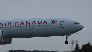 Air Canada Boeing 777-300ER C-FITW Landing at NRT 16R