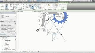 Sun direction for site analysis