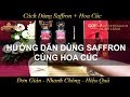 Saffron Việt Nam | Cách Dùng Saffron Cùng Hoa Cúc