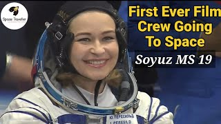 Soyuz MS 19 Launch: The First Ever Film Crew to Space Station