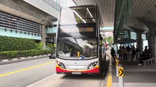 Tower Transit SG Alexander Dennis Enviro500 MMC (Batch 1) SMB3520G on Service 106 at Bus Stop 17179