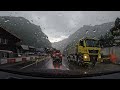 driving from grindelwald to lauterbrunnen a swiss alpine journey 4k 60p