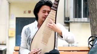 Cool Chinese Pipa with b-box Performance