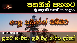 [22] ප්‍රකට භාවනා ක්‍රම වල ආර්‍ය අරුත් - ජූනි 2023 - Day 08 - Session 01 - ගරු සිනෙත් ලක්ෂාන් මහතා