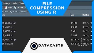 File Compression Using R