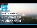 North Korea’s Kim oversaw recent ‘tactical nuclear’ drills, state media says • FRANCE 24