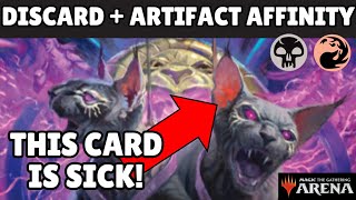 💀🔥Affinity for Artifacts + INFINITE discard value! | Aetherdrift Mtg Arena Ranked Standard